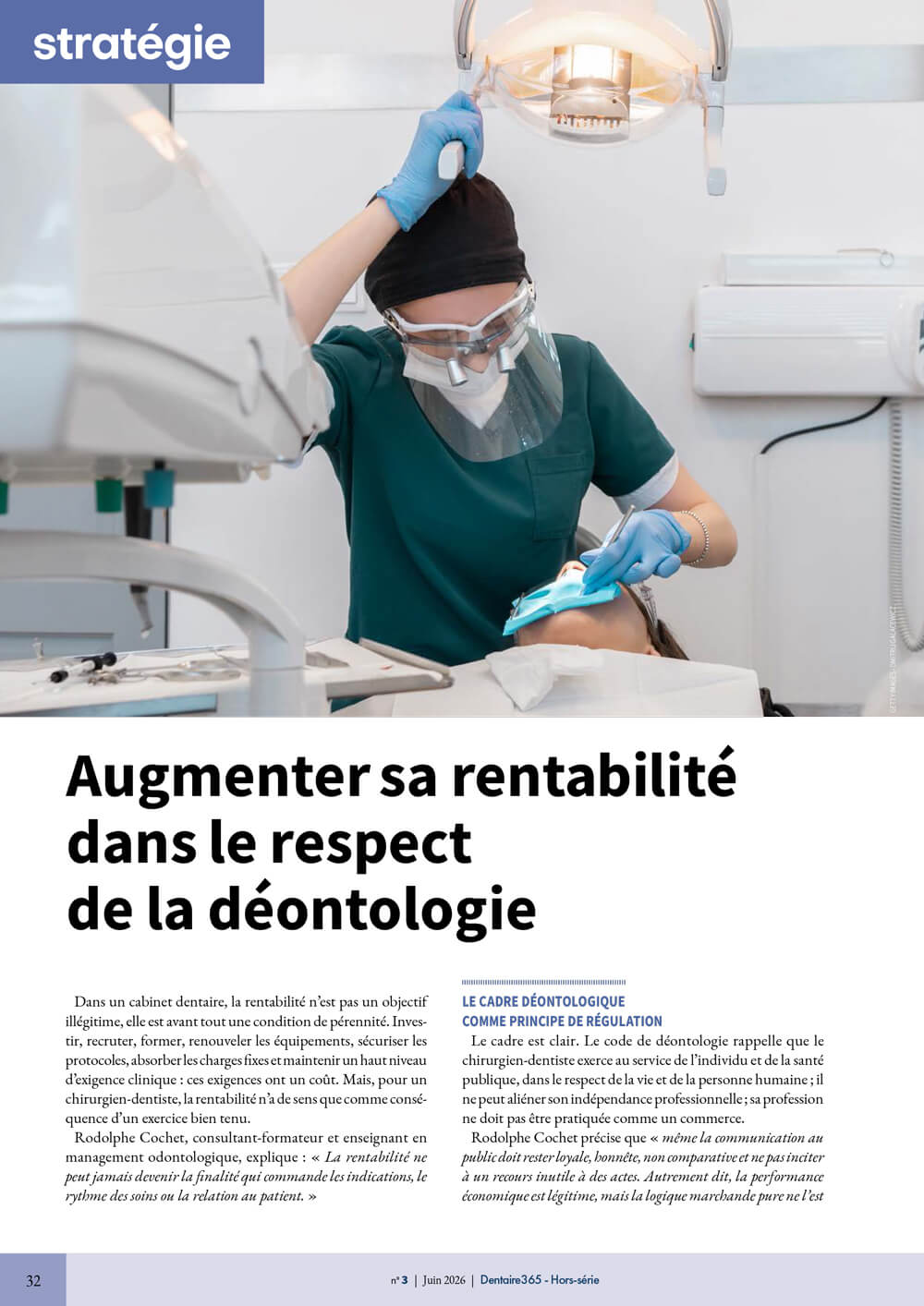 Augmenter sa rentabilité dans le respect de la déontologie